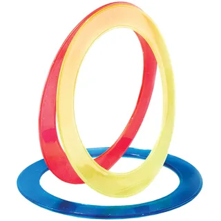 Eureka-Acrobat 52475060 - Jonglierringe Junior, 24 cm, 3 Stück