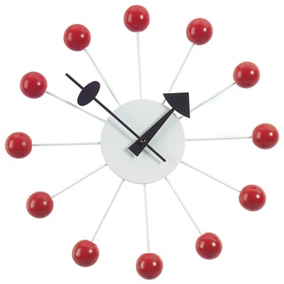 Vitra - Ball Clock, rot