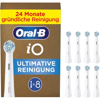 Oral-B iO Ultimative Reinigung Aufsteckbürste weiß 8 St.