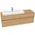 Waschbeckenunterschrank C02900RH 160 x 55 cm Kansas Oak