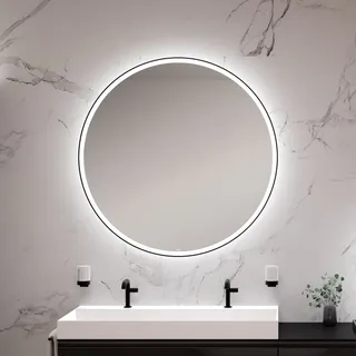 Neoro n50 Metal Touch Lichtspiegel Ø 120 cm, mit umlaufender Beleuchtung, direkt + indirekt, BN0024MI,