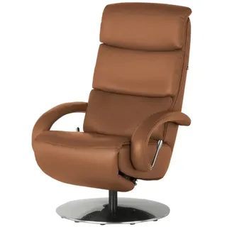 Hukla Ledersessel  Florian ¦ braun ¦ Maße (cm): B: 73 H: 115 T: 91.0
