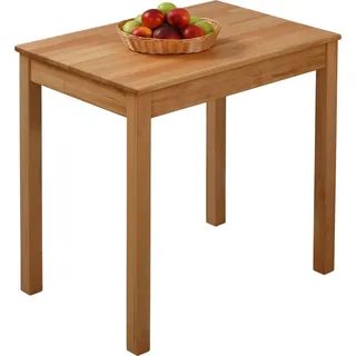Krok Wood Esstisch Tomas aus Massivholz Buche 75 x 50 x 75 cm