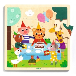 DJECO Spiel, »DJ01815 Holz Puzzle: Puzzlo Happy«