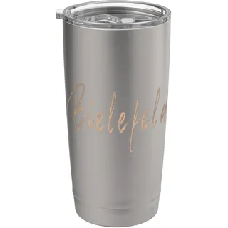 Bielefeld Deutschland Vintage elegantes Design Doppelwandiger Edelstahl-Thermobecher