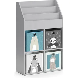 Vicco Kinderregal Luigi 72 x 114 cm MDF grau