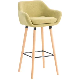deluke Barhocker mit Lehne 99 x 55 x 46 cm Hellgrün