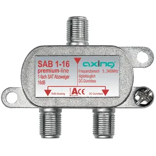 SAB 1-16 - Abzweiger 5-2400 MHz, 1-fach, 16 - 19 dB