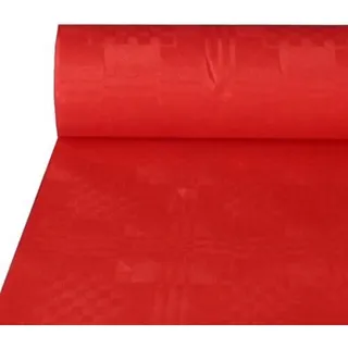 Papstar 12573 Papiertischdecke, rot