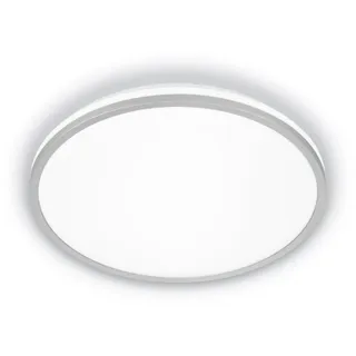 Briloner LED Deckenleuchte 33 cm 8,5 W Chrom-Matt
