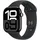 GPS + Cellular 46 mm Aluminiumgehäuse diamantschwarz Sportarmband schwarz S/M