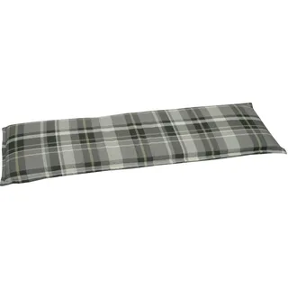 GO-DE Bankauflage 148 x 45 x 6 cm grau kariert 1 St.
