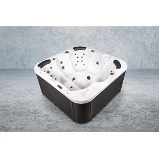 trade-line Milano 200 x 200 x 90 cm Silber/Grau