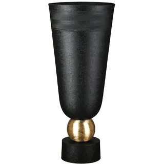 Gilde Vase Nama Schwarz 39,5 cm