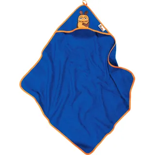 Playshoes Frottee-Kapuzentuch die Maus 340040, 11 - Marine, 75x75cm