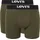 Boxershorts unifarben Khaki XL