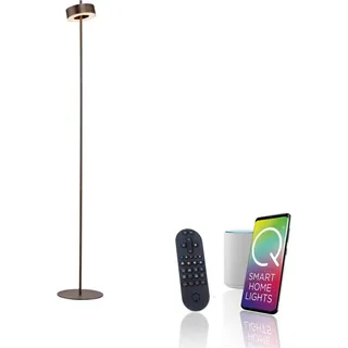 neuhaus q smart home lights Q-Rotate 140 cm 22 cm braun