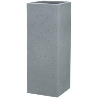 Scheurich Pflanzgefäß C-Cube 26 x 26 x 70 cm stony grey
