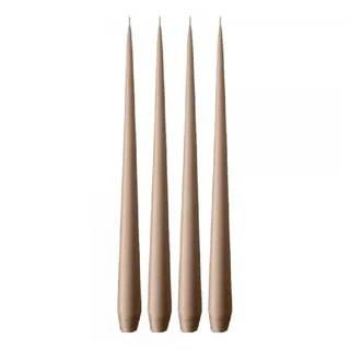 ester & erik Tafelkerze Spitzkerze Taper Candle Soft Clay (4-teilig) (42cm)