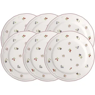 Villeroy & Boch Petite Fleur Speiseteller 26 cm mehrfarbig 6er Set
