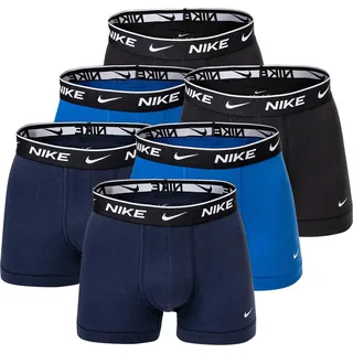 Nike, Herren, Unterhosen, TRUNK 6PK, Mehrfarbig, (XL)