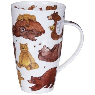 Gorgeous 'Grizzlies' Grizzly Brown Bear Dunoon Fine Bone China Large Mug Henley Style by Dunoon