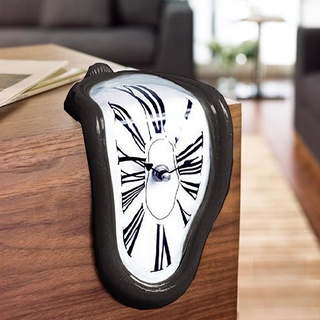 SUQ Vintage Schmelzende Uhr, Dekorative Dali Schmelzende Uhr, Surrealistische Gebogene Uhr, Kreative Geschenk,Vintage Schmelzende Uhr, Dekorative Dali Schmelzende Uhr, Surrealistische Gebogene Uhr
