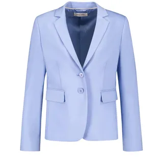 Gerry Weber Damen Blazer Langarm, geknöpfte Armschlitze unifarben Water 46