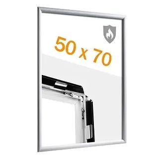 SPRINTIS  Brandschutz-Klapprahmen silber 50,0 x 70,0 cm, 1 St.