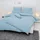 perlblau 240 x 220 cm + 2 x 80 x 80 cm