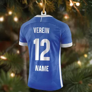 Schalke XXL Weihnachtsbaumschmuck - Schalke Fanartikel personalisierte Weihnachtskugeln, Schalker Fan Christbaumschmuck, Weihnachtsdeko - Schalker Fanartikel, Schalke Geschenk Fanshop