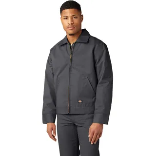 Dickies Herren LND Eisenhower Jk Jacke, Grau (Charcoal Grey Ch), Large - L