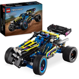 LEGO Technic Offroad Rennbuggy, Auto-Spielzeug für Kinder, Bausatz zum Bauen eines Buggy-Rennautos, Geschenk für 8-jährige Jungs und Mädchen, Rally-Auto-Modell 42164
