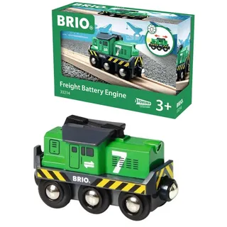 BRIO Batterie Frachtlok (33214)