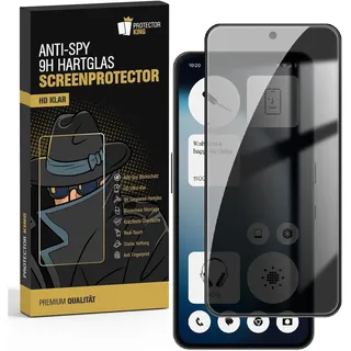 PROTECTORKING Blickschutz 9H Panzerglas für Nothing Phone 4a Pro