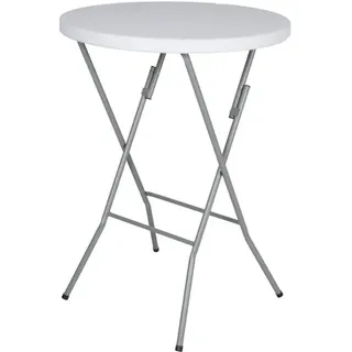 Lex Bistrotisch Ø 80 x 110 cm Weiß