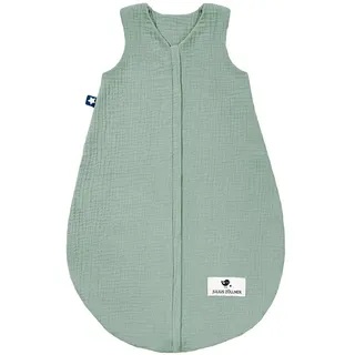 Julius Zöllner Schlafsack Musselin grün, 80 / 86