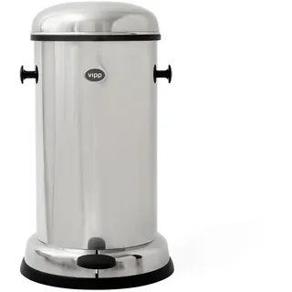 Vipp - 15 Treteimer, 14 l, edelstahl