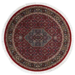 THEKO Orientteppich Benares Bidjar , rot , Wolle , Maße (cm): B: 200 H: 1,2