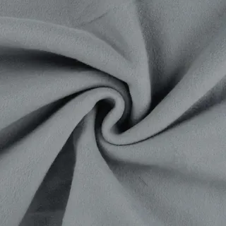 Baumwoll-Fleece BIO | ab 50x150 cm | Meterware | für Bekleidung (dusty blue)