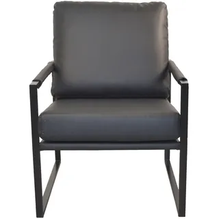 Hofmann Living And More Loungesessel 65 x 90 x 81 cm schwarz