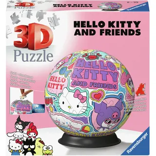 Ravensburger 3D Puzzle-Ball Hello Kitty and Friends