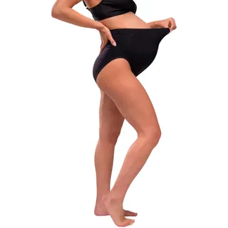 Carriwell Nahtlose Umstandsunterhose | Dehnbare Beinausschnitte | Stützt Bauch & Rücken | Atmungsaktiv für Schwangerschaftskomfort | Aus recyceltem Material, Passt sich Ihrem wachsenden Bauch an, S-XL - S