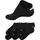Sneakersocken 6-Paar Schwarz 47-49