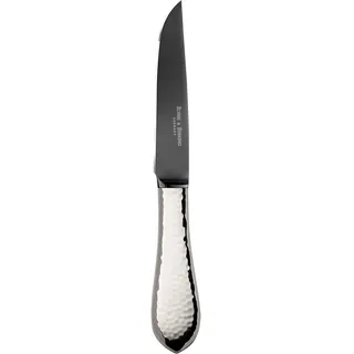 Robbe & Berking Martelé Steakmesser Frozen Black (150 g massiv versilbert)