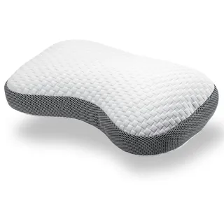 sleezzz Premium Viskoelastik Kontur Kissen 36 x 60 cm Weiß