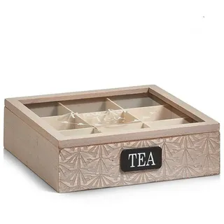 Zeller Present Teebox Zeller 13182 Spielzeugkiste mit Rollen, Kiefer / 73 x 39.5 x 45 cm, MDF, (einzeln, 0-tlg., einzeln)
