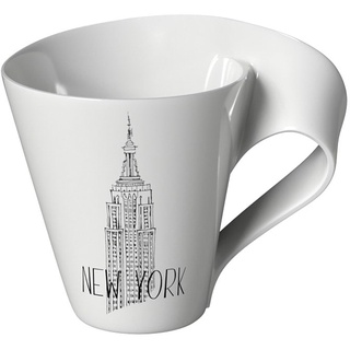 Villeroy & Boch Kaffeetasse "Modern Cities - New York" in Weiß - 300 ml