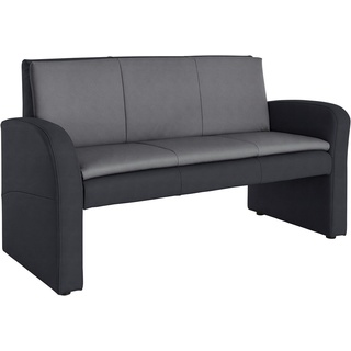 exxpo - sofa fashion Polsterbank Cortado, Frei im Raum stellbar grau|schwarz