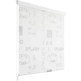 vidaXL Duschrollo 140x240 cm Splash-Design